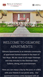 Mobile Screenshot of gilmoreapts.com